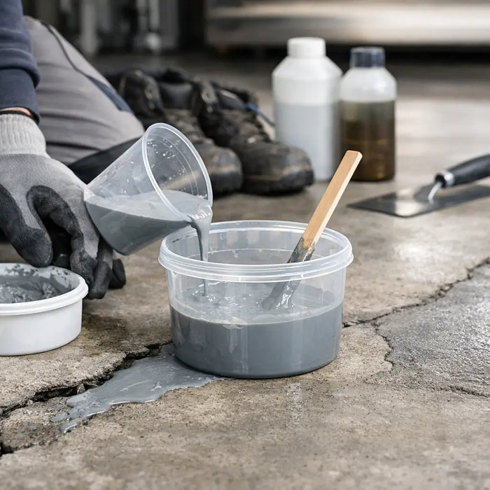 Epoxidharz für Bodenreparatur richtig verwenden