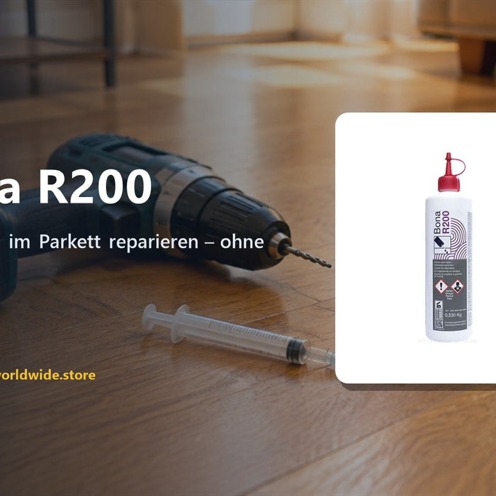 Bona R200 – Hohlstellen im Parkett reparieren – ohne Ausbau