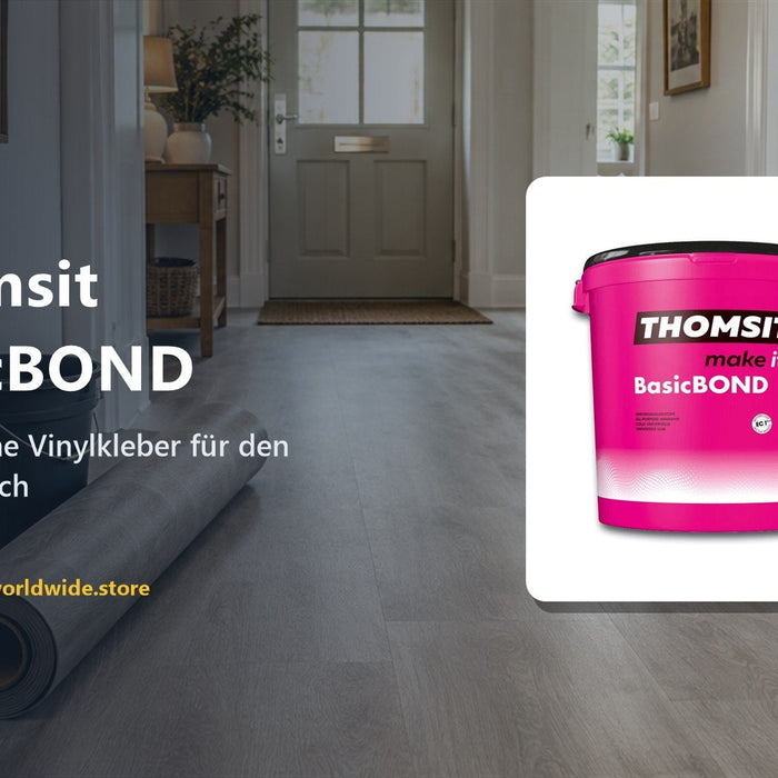 Thomsit BasicBOND – Der einfache Vinylkleber für den Wohnbereich