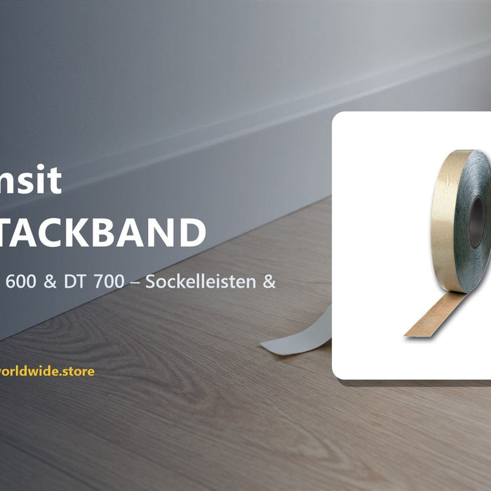 Thomsit DRYTACKBAND – DT 500, DT 600 & DT 700 – Sockelleisten & Treppen