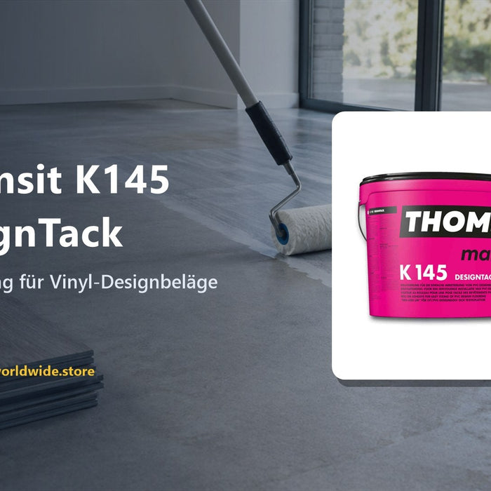 Thomsit K145 DesignTack – Rollfixierung für Vinyl-Designbeläge