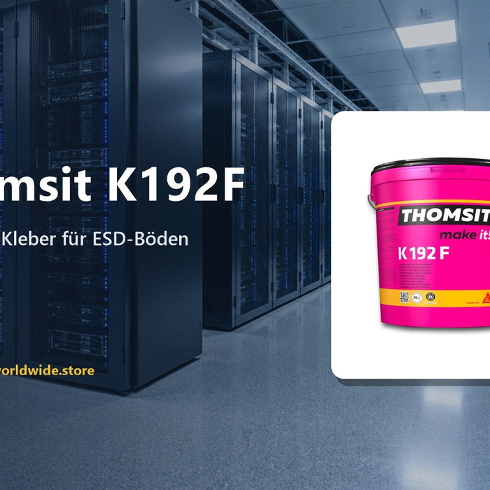 Thomsit K192F – Leitfähiger Kleber für ESD-Böden