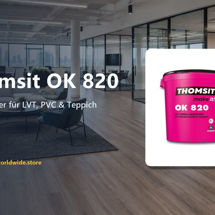 Thomsit OK 820 – Objektkleber für LVT, PVC & Teppich