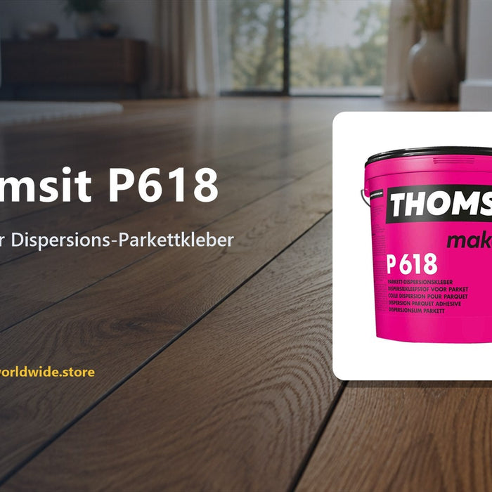 Thomsit P618 – Schubfester Dispersions-Parkettkleber