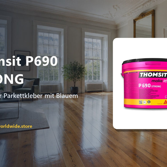 Thomsit P690 STRONG – Schubfester Parkettkleber mit Blauem Engel