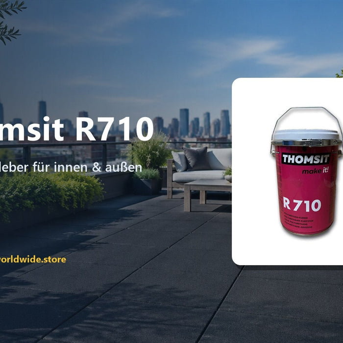 Thomsit R710 – 2-K-PUR-Kleber für innen & außen