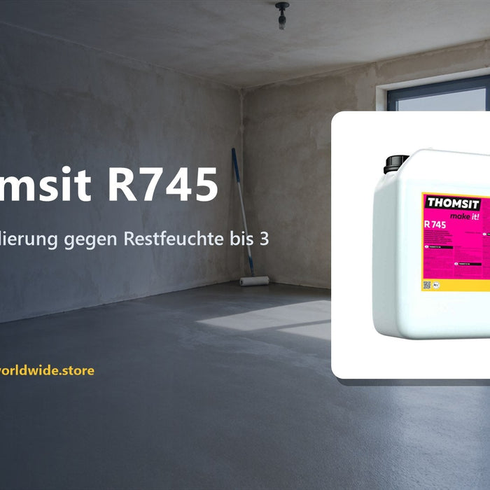 Thomsit R745 – Sperrgrundierung gegen Restfeuchte bis 3 CM-%