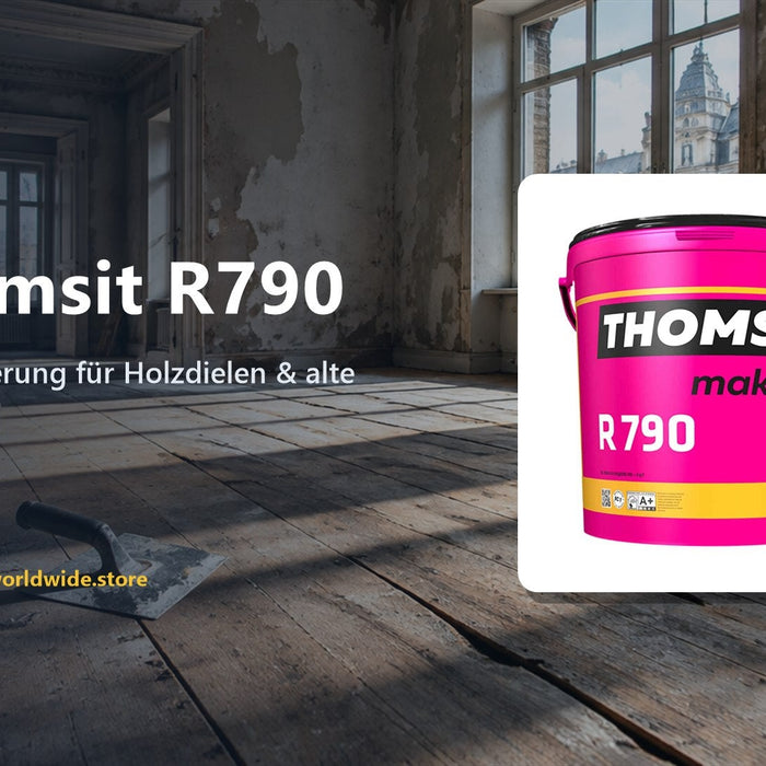 Thomsit R790 – Füllgrundierung für Holzdielen & alte Fliesen