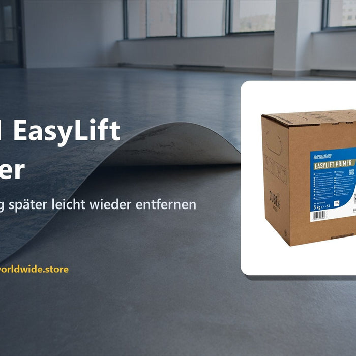 UZIN EasyLift Primer – Bodenbelag später leicht wieder entfernen