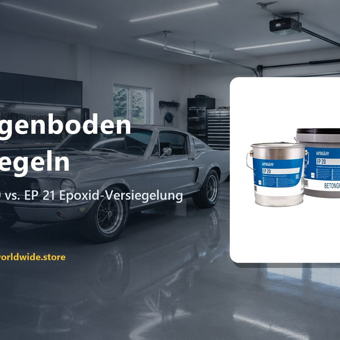 Garagenboden versiegeln – UZIN EP 20 vs. EP 21 Epoxid-Versiegelung