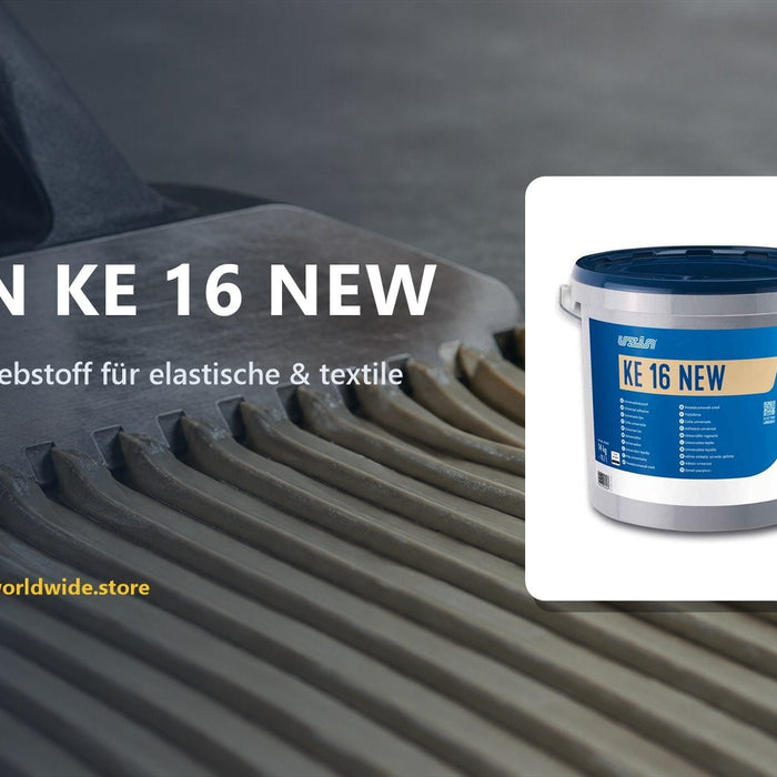 UZIN KE 16 NEW – Universalklebstoff für elastische & textile Beläge