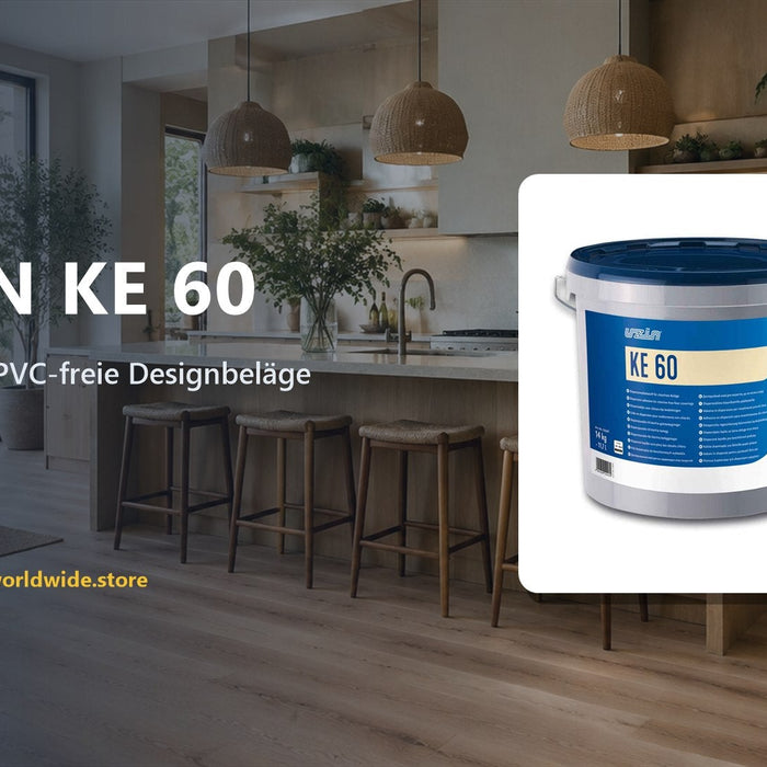 UZIN KE 60 – Kleber für PVC-freie Designbeläge