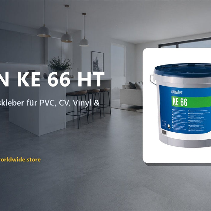 UZIN KE 66 HT – Dispersionskleber für PVC, CV, Vinyl & Teppich