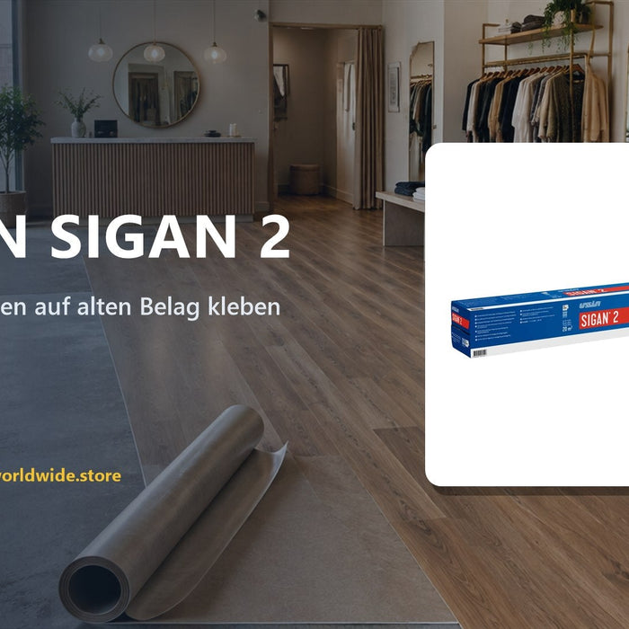 UZIN SIGAN 2 – Neuen Boden auf alten Belag kleben