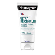 Neutrogena Ultra Reichhaltige Fußcreme, Nicht Fettende Fußpflege Creme Mit 40Prozent Glycerin + Bisabolol, Schnell Einziehende Feuchtigkeitscreme Für Trockene Und Beanspruchte Füße 100 Ml