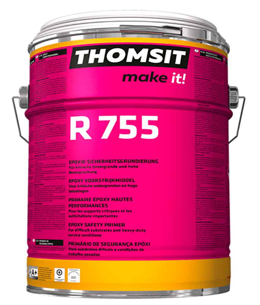 Thomsit R 755 – Epoxid-Sicherheitsgrundierung bei Restfeuchte