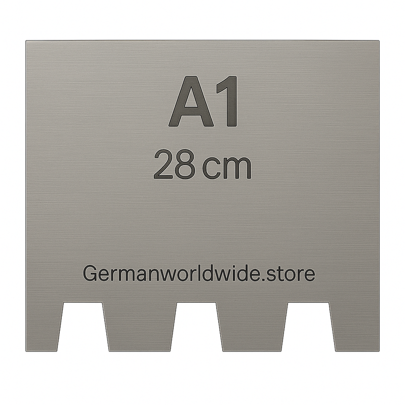 Zahnschiene 21 & 28 cm für Mutterspachtel – TKB Zahnungen A–S
