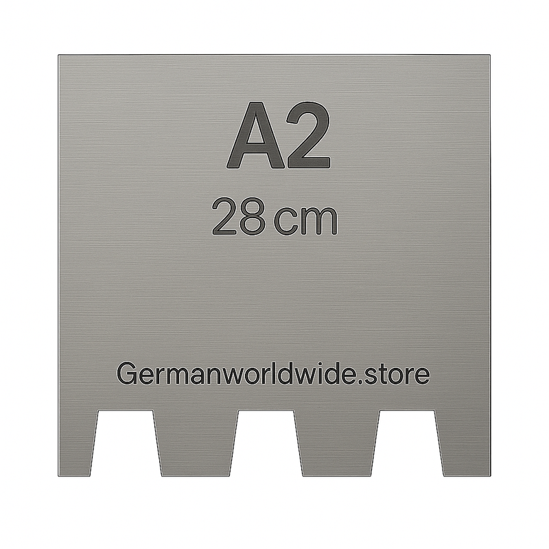 Zahnschiene 21 & 28 cm für Mutterspachtel – TKB Zahnungen A–S