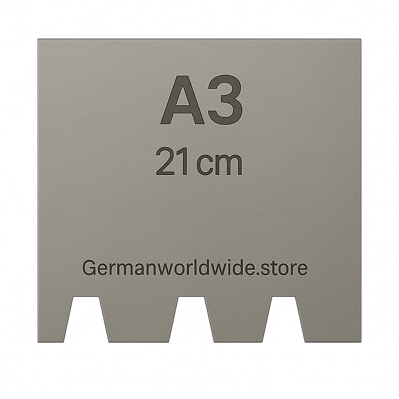 Zahnschiene 21 & 28 cm für Mutterspachtel – TKB Zahnungen A–S