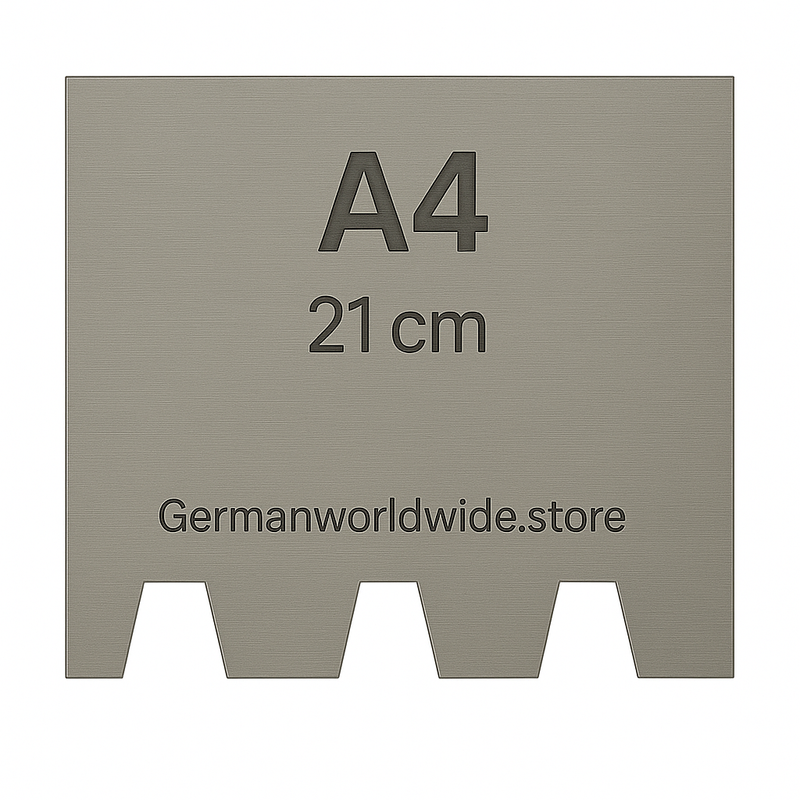 Zahnschiene 21 & 28 cm für Mutterspachtel – TKB Zahnungen A–S