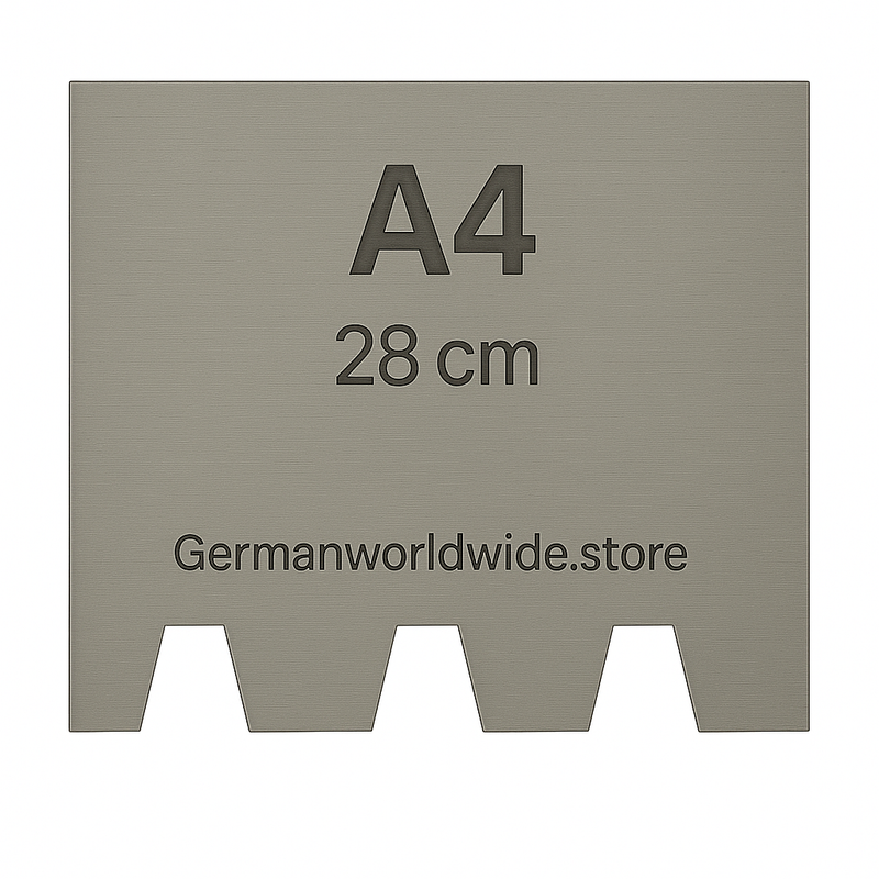 Zahnschiene 21 & 28 cm für Mutterspachtel – TKB Zahnungen A–S
