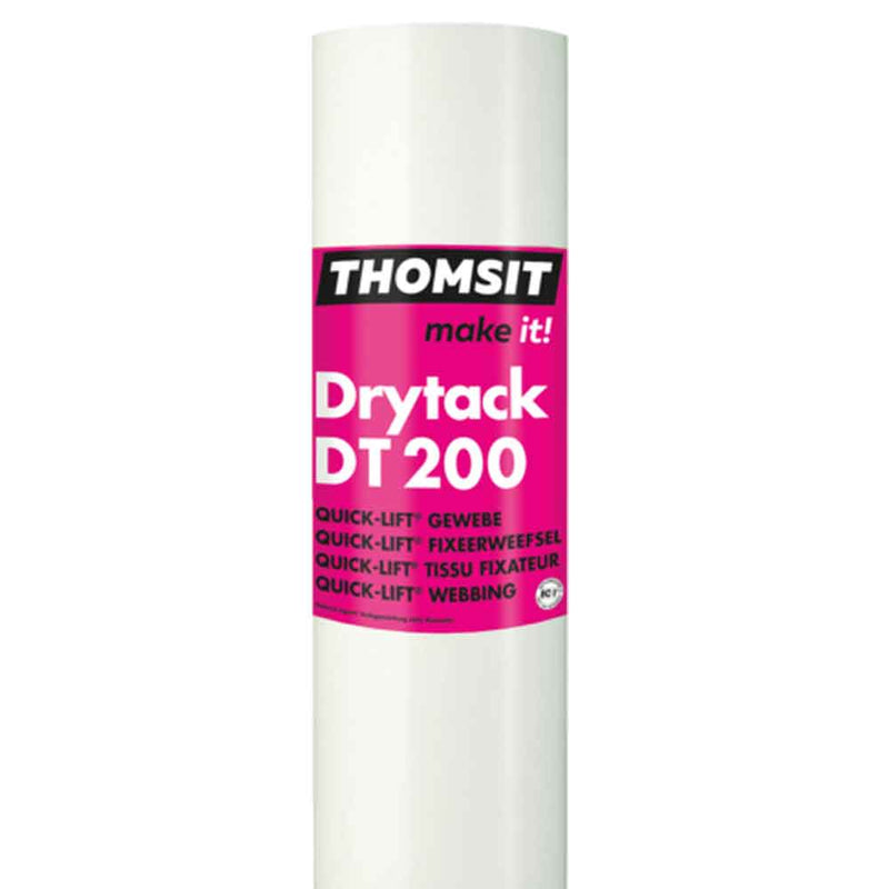 Thomsit DT 200 Quick-Lift® Gewebe – Trockenklebung für wiederaufnehmbare Beläge