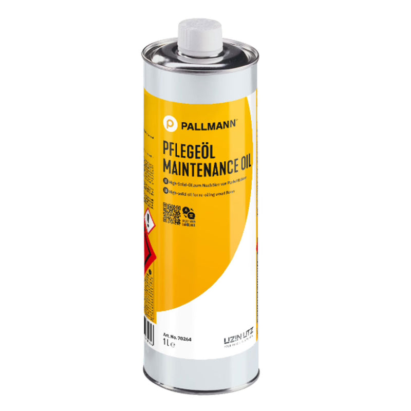 Pallmann PFLEGEÖL 1-Liter-Blechgebinde – Nachölung für geölte Parkettböden