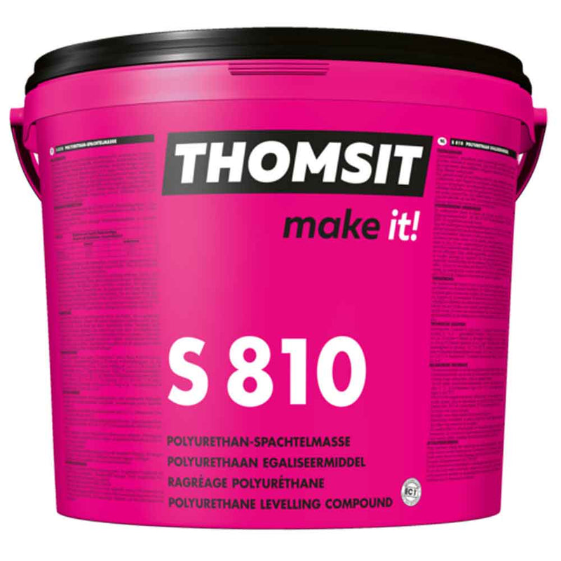 Thomsit S 810 – Polyurethan-Spachtelmasse für kritische Untergründe