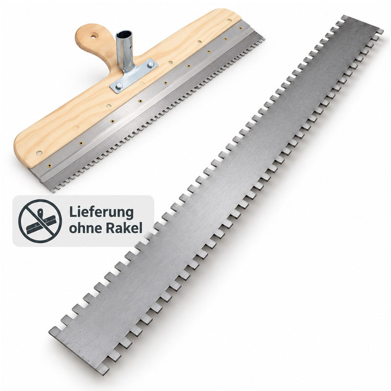 WOLFF Zahnschiene R1 | R2 | R3 – 56 cm für Rakel